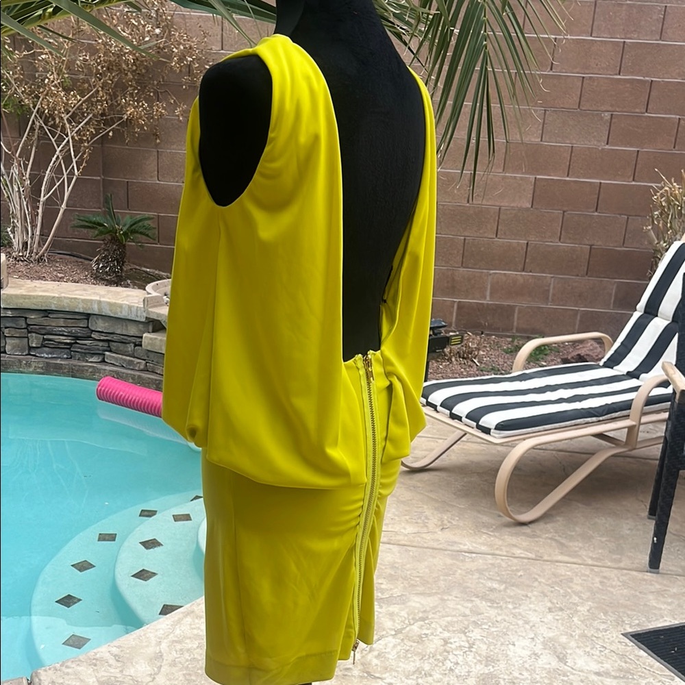 NWT Vibrant Yellow Sleeveless Dress